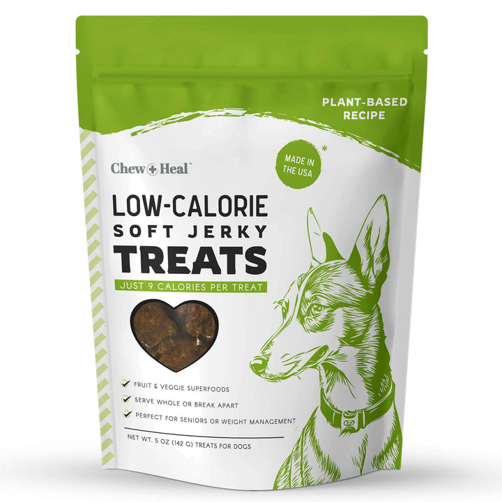 Low Calorie Plant Based Soft Jerky Treats for Dogs: Small