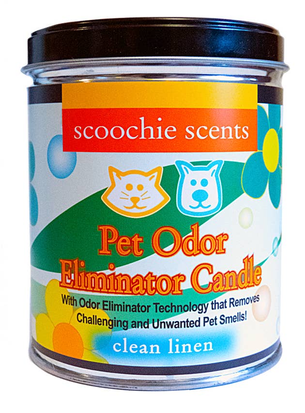 Scoochie Pets Candle - Clean Linen