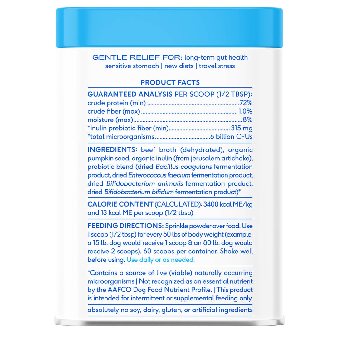 Probiotic & Prebiotic Powder Vet-Formulated Supplement: 8.2 oz