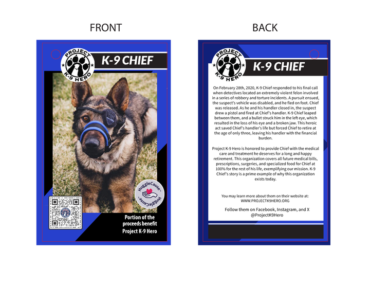 K-9 Hero, Chief Knottie®, Plush Dog Toy