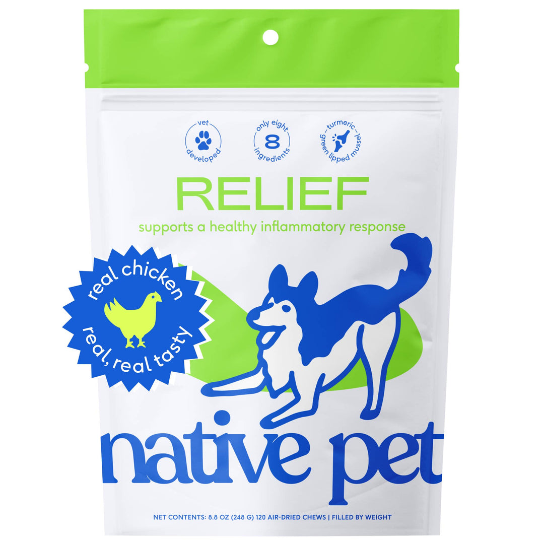 Native Pet - Relief Chews - 60ct