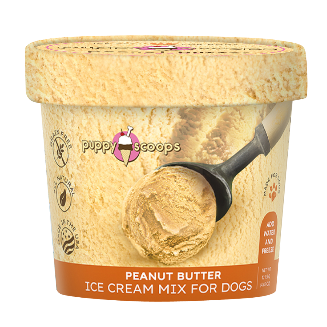 Puppy Scoops Ice Cream Mix for Dogs: Carob / 4.65 oz