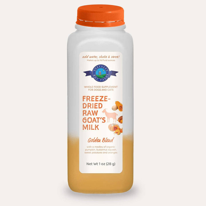 Freeze-Dried Raw Goat Milk- Golden Blend