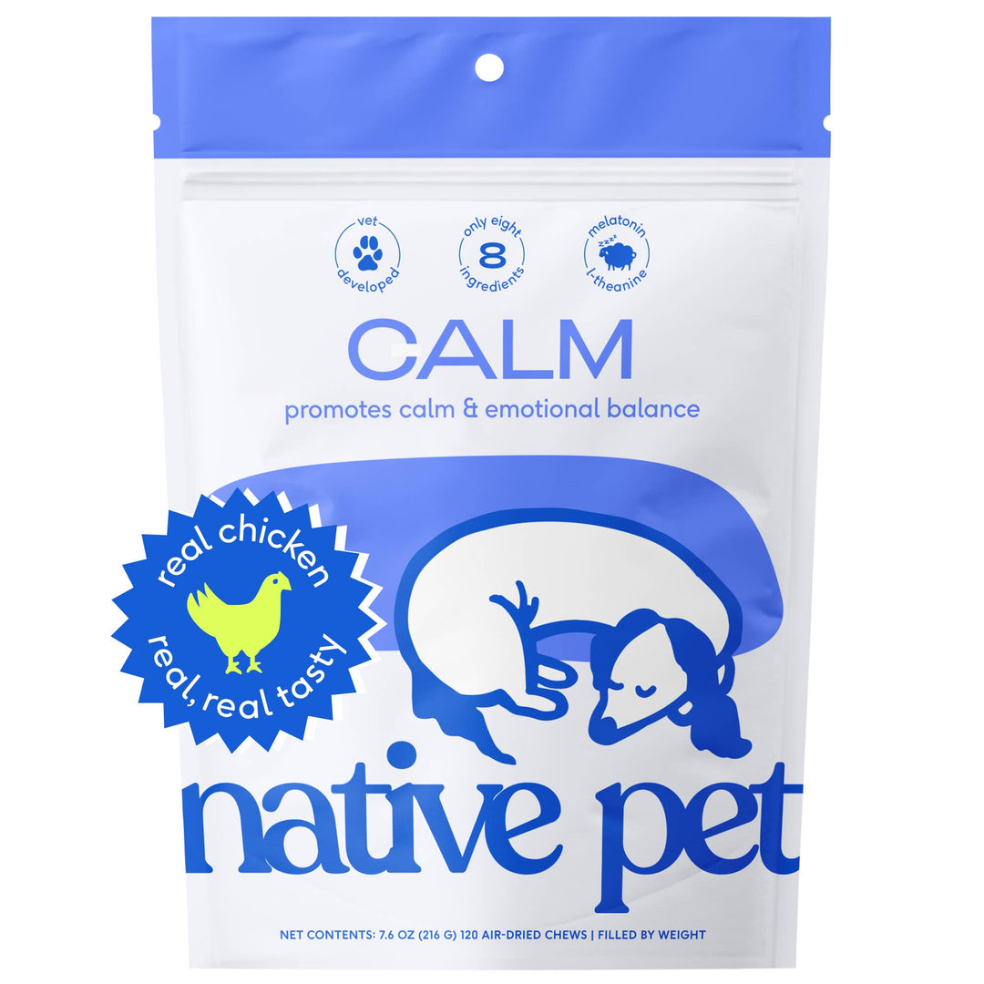 Native Pet - Calm Chews Anxiety & Calming - 60ct