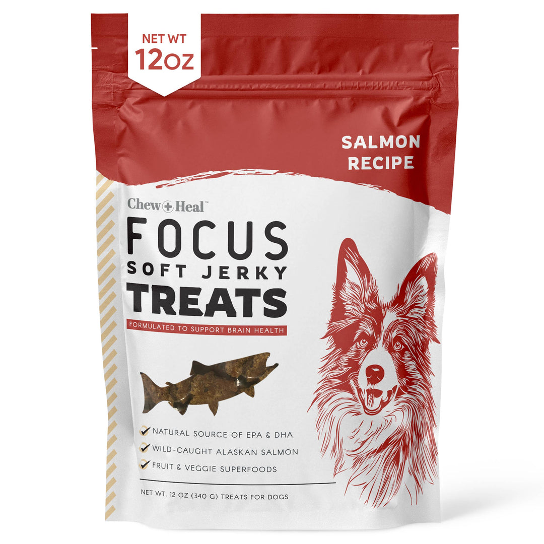Focus Wild Alaskan Salmon Limited Ingredient Dog Treats: 12oz