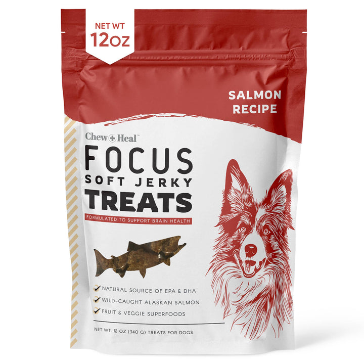 Focus Wild Alaskan Salmon Limited Ingredient Dog Treats: 12oz