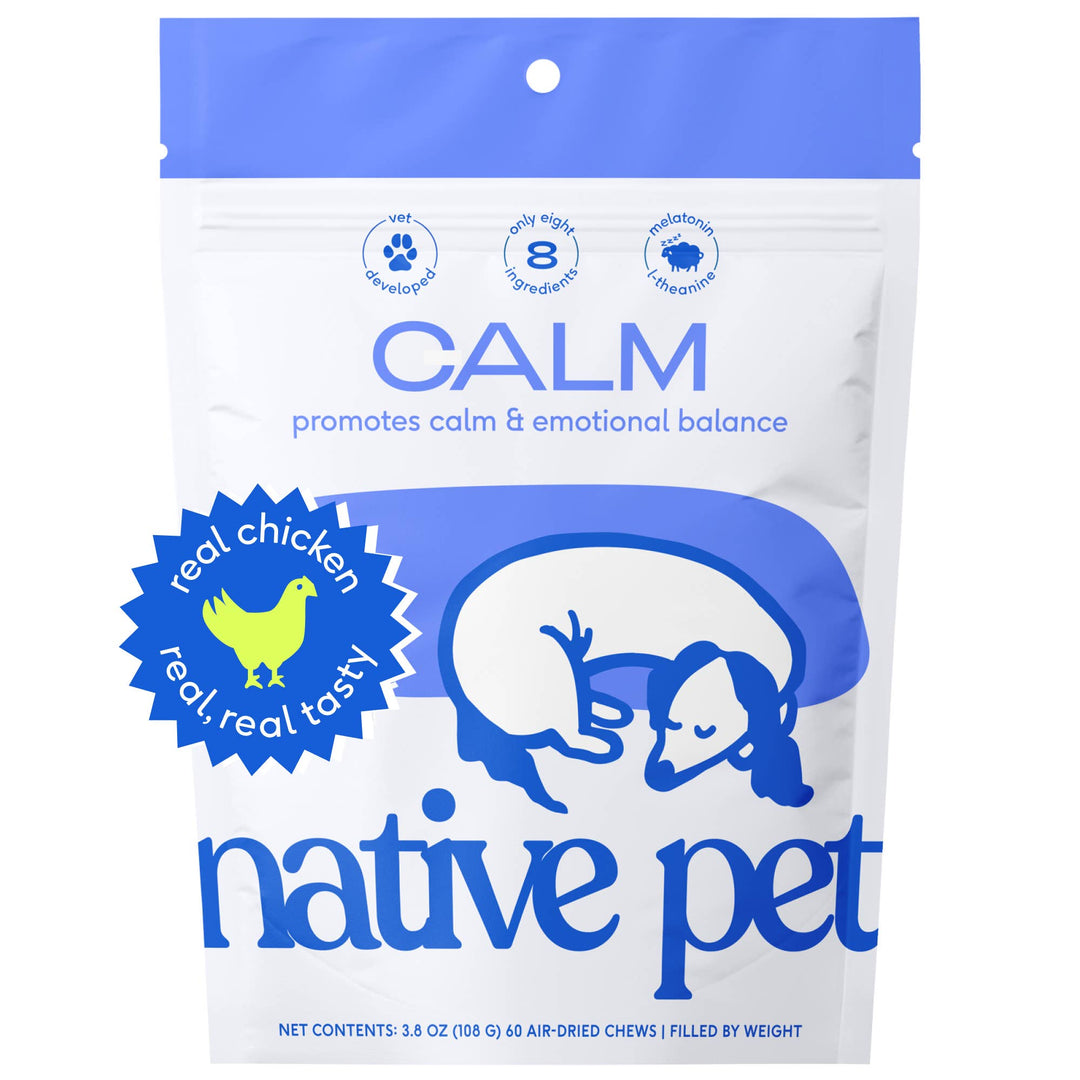 Native Pet - Calm Chews Anxiety & Calming - 60ct