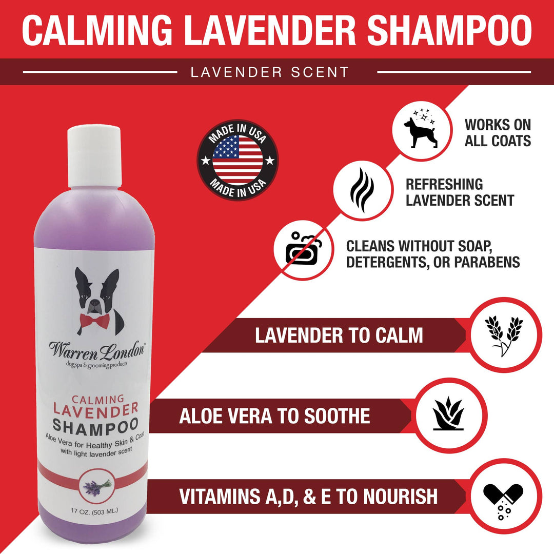 Warren London Calming Lavender Shampoo 17oz