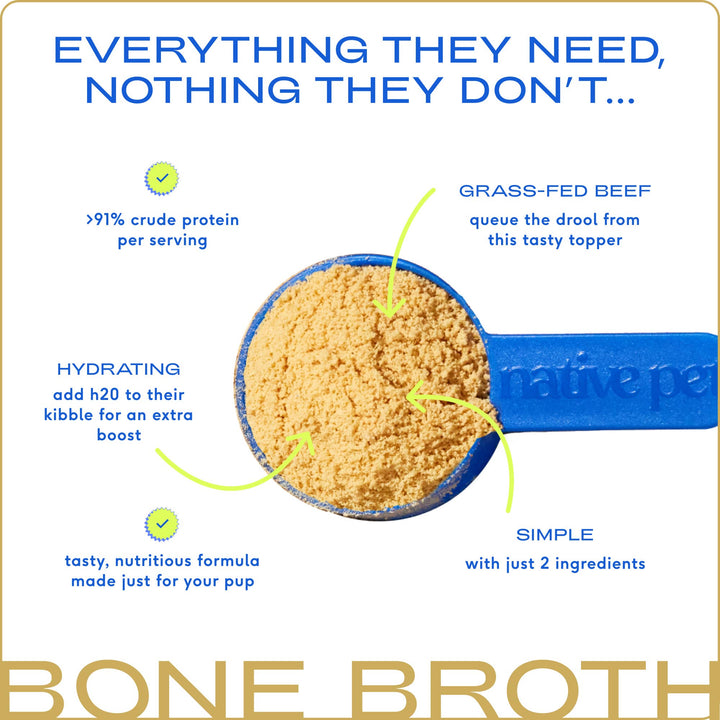 Native Pet - Beef Bone Broth