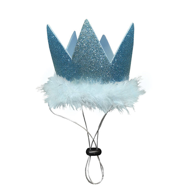 Party Crown Blue with SnugFit®: Large