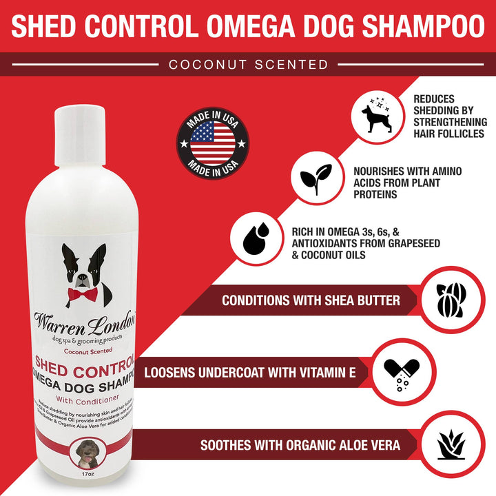 Warren London Shed Control Shampoo 17 Oz