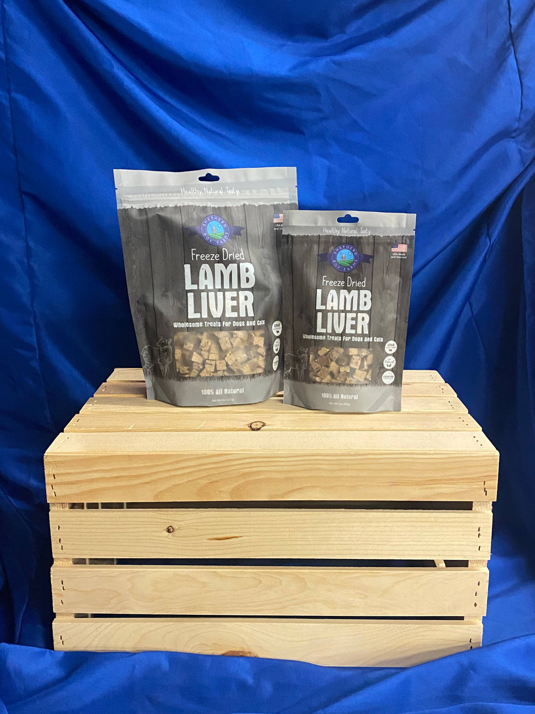 Freeze Dried Lamb Liver Treats: 3oz