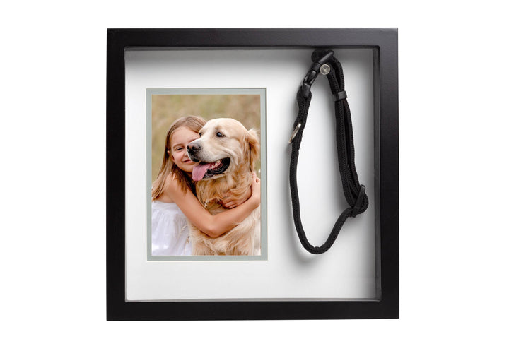Pet Collar Picture Frame, Black