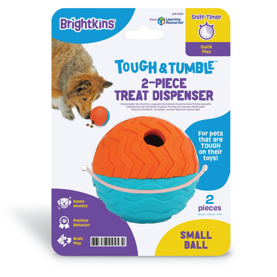Brightkins™ Tough & Tumble 2-piece Texture Ball (Small)