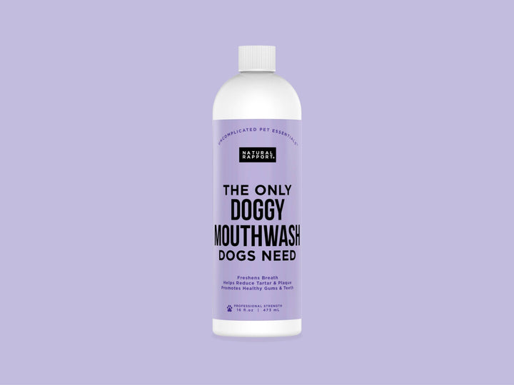 The Only Doggy Mouthwash Dogs Need: 16 ounce