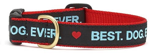 Up Country- Best.Dog.Ever. Dog Collar