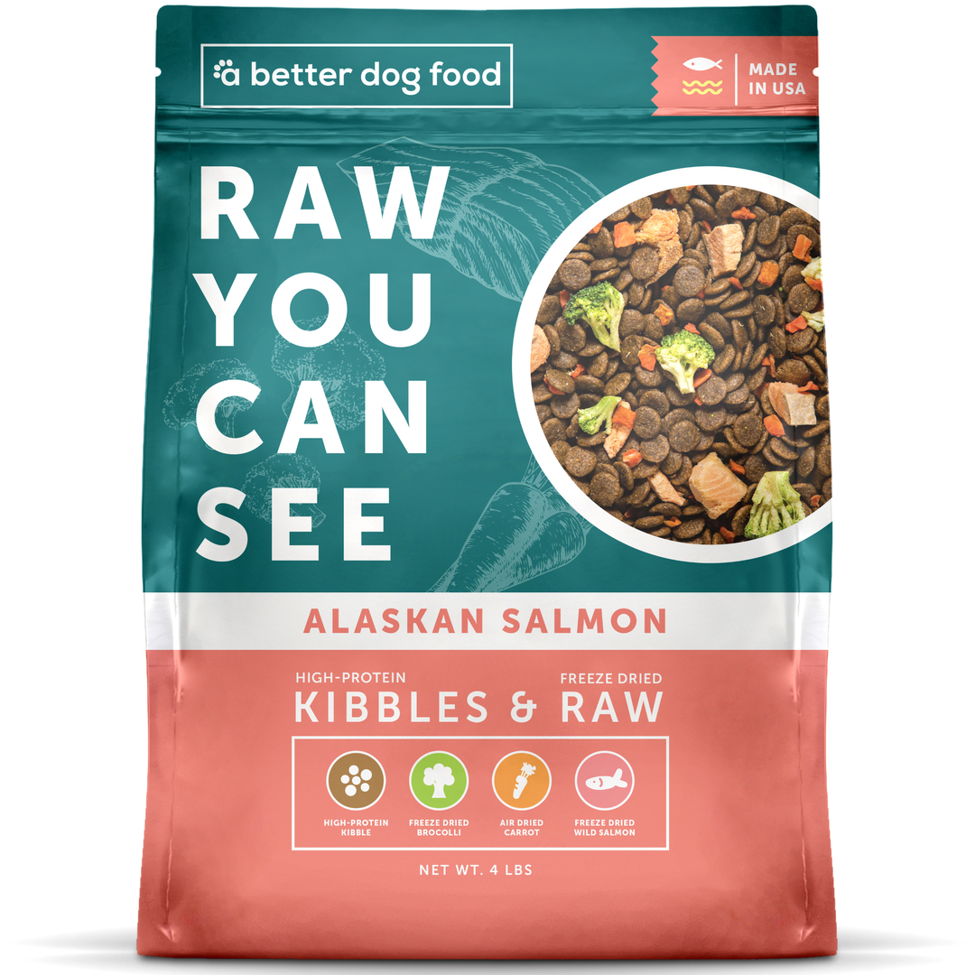 A Better Dog Food Salmon - Raw You Can See